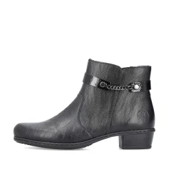 Hot Women'S Ankle Boots Jet Black Ladies Ankle Boots & Boots
