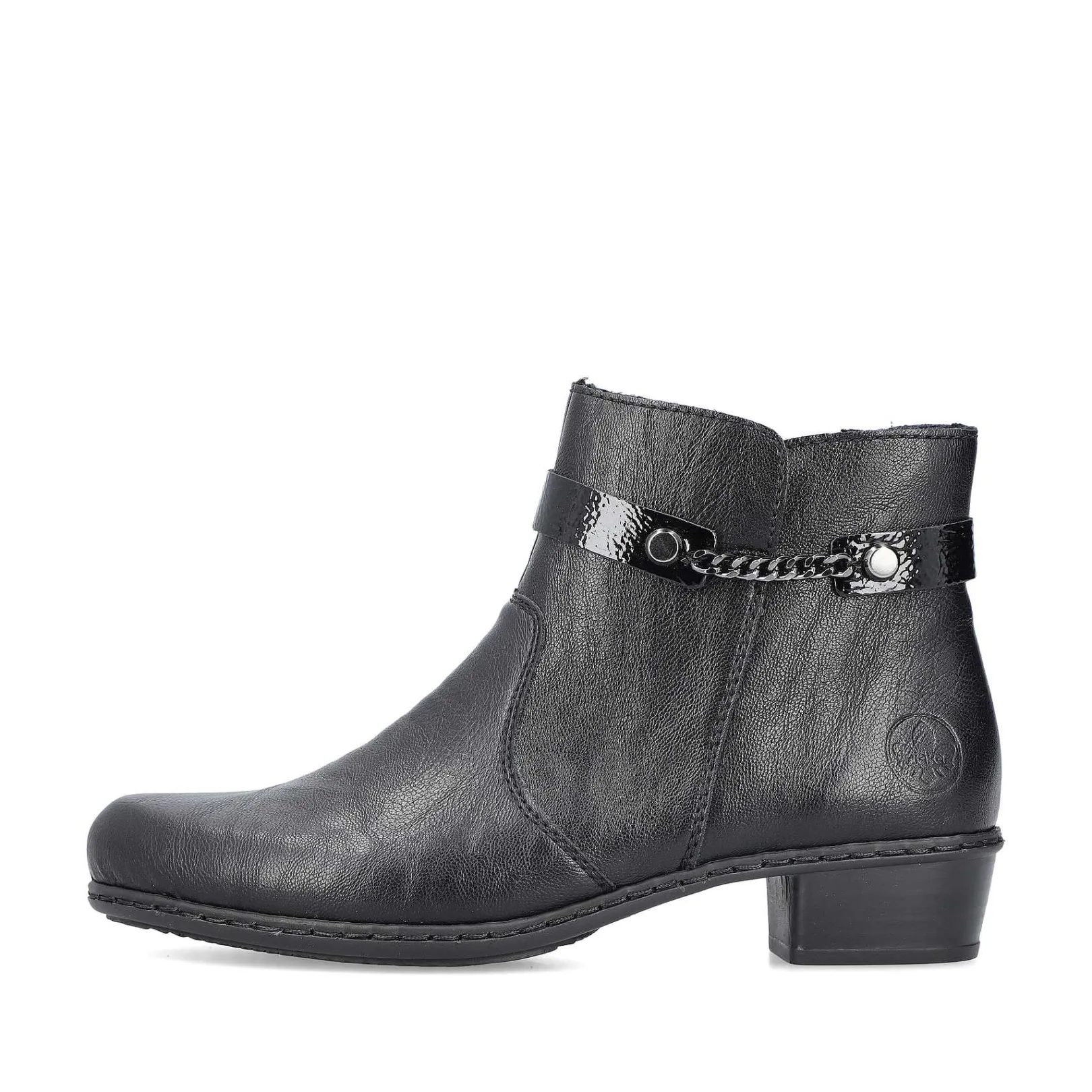 Hot Women'S Ankle Boots Jet Black Ladies Ankle Boots & Boots