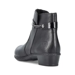 Hot Women'S Ankle Boots Jet Black Ladies Ankle Boots & Boots