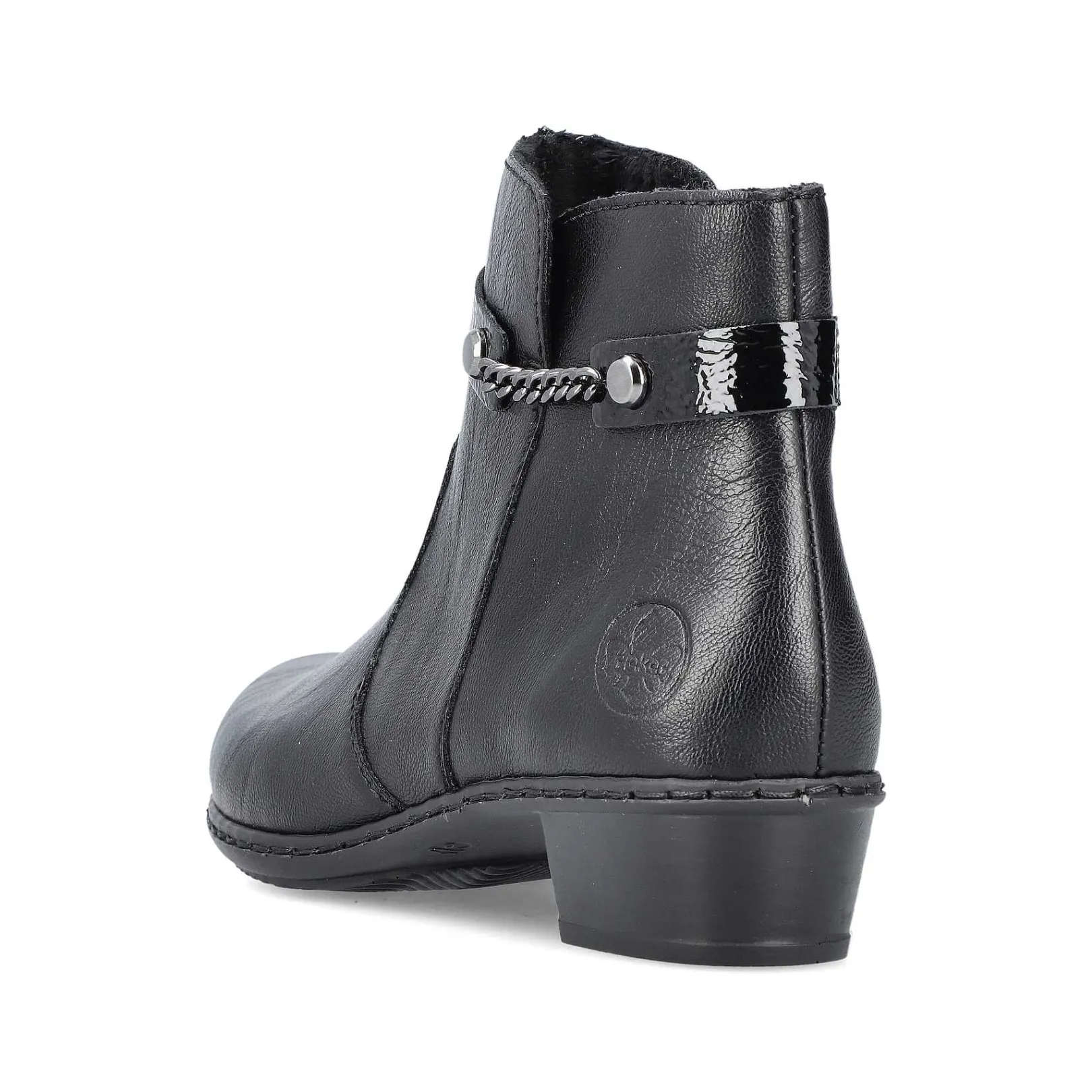 Hot Women'S Ankle Boots Jet Black Ladies Ankle Boots & Boots