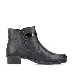 Hot Women'S Ankle Boots Jet Black Ladies Ankle Boots & Boots
