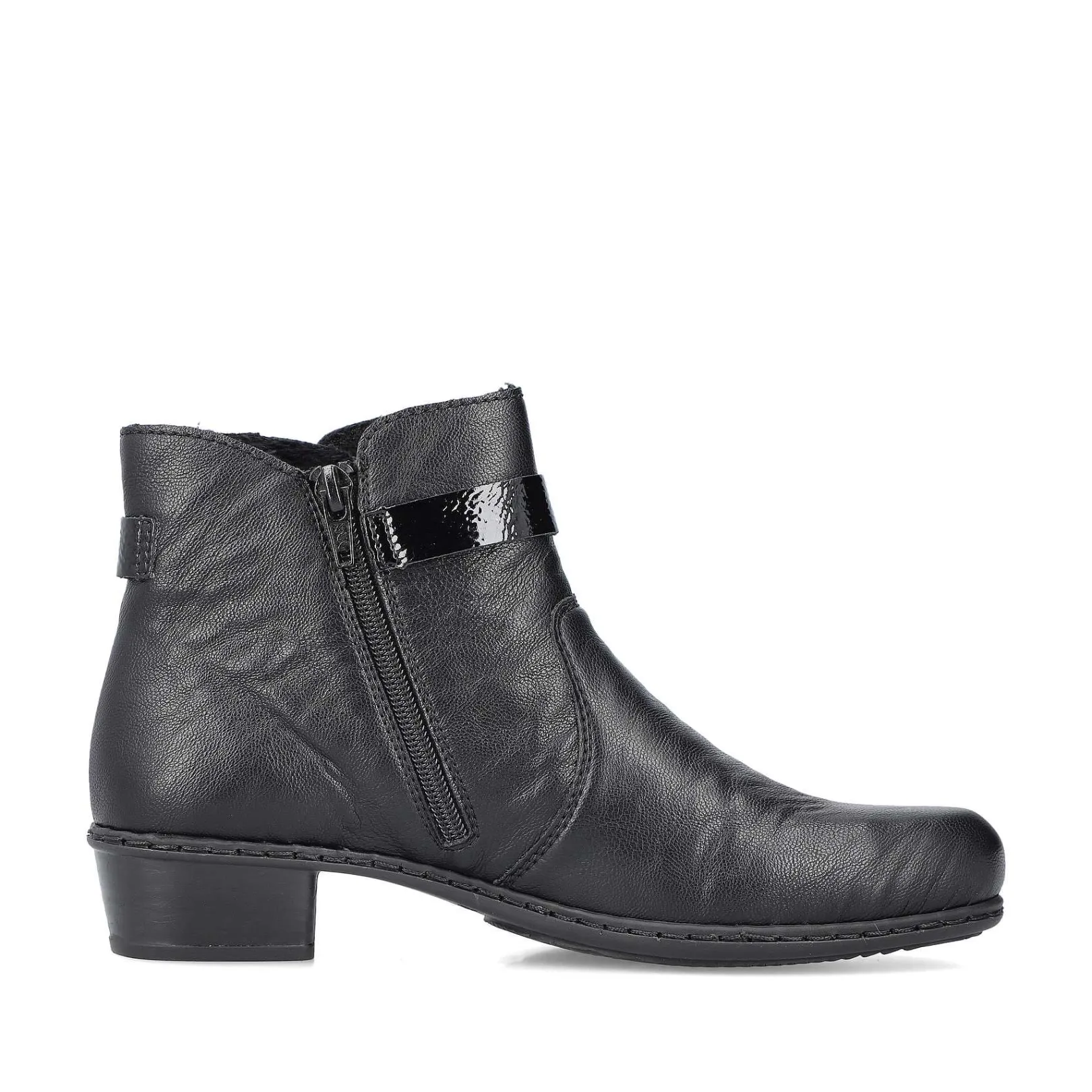 Hot Women'S Ankle Boots Jet Black Ladies Ankle Boots & Boots