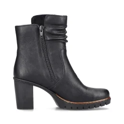 Hot Women'S Ankle Boots Jet Black Ladies Ankle Boots & Boots