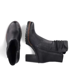 Hot Women'S Ankle Boots Jet Black Ladies Ankle Boots & Boots
