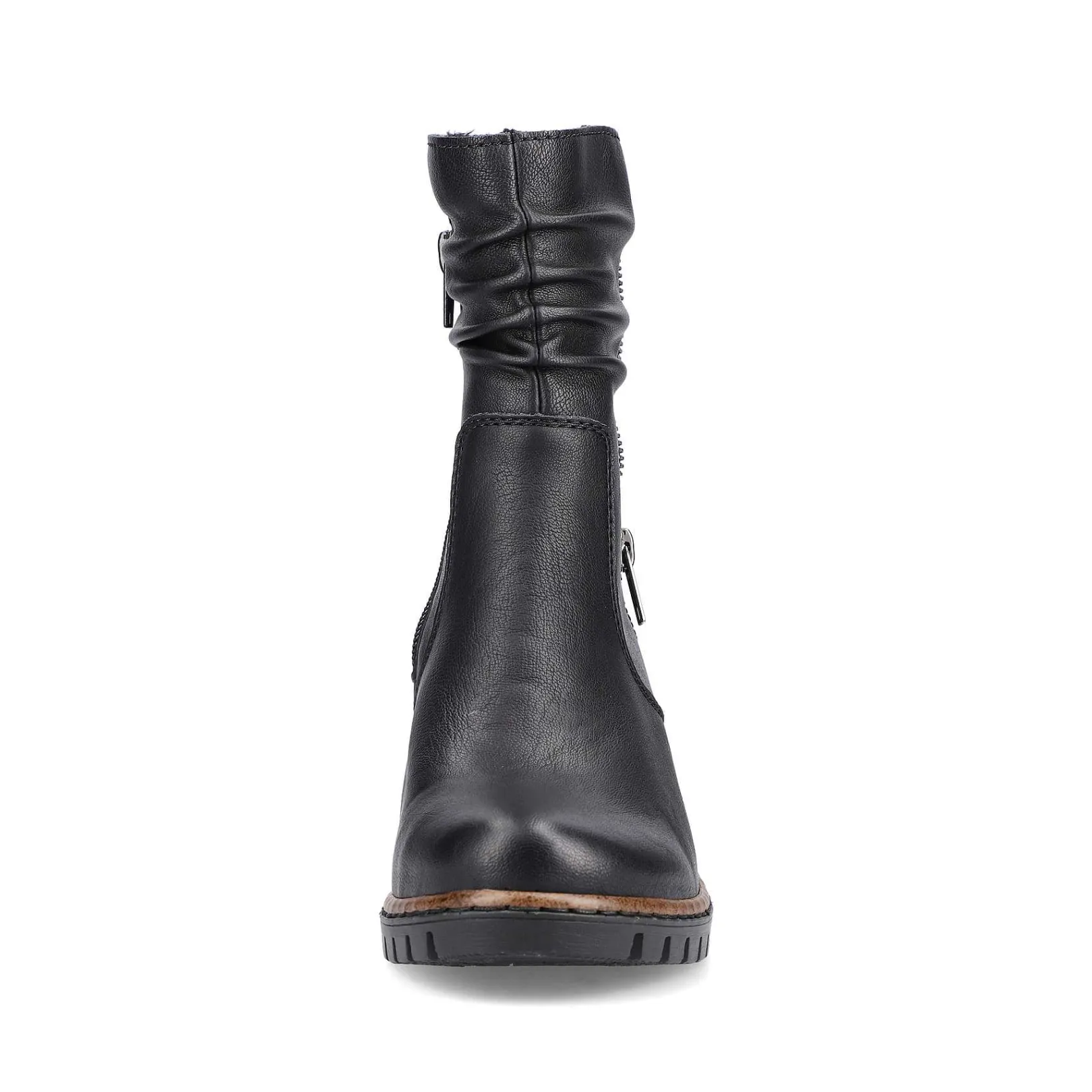 Hot Women'S Ankle Boots Jet Black Ladies Ankle Boots & Boots