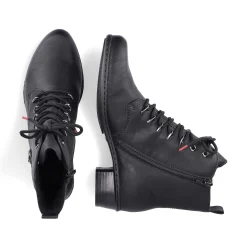 New Women'S Ankle Boots Jet Black Ladies Ankle Boots & Boots