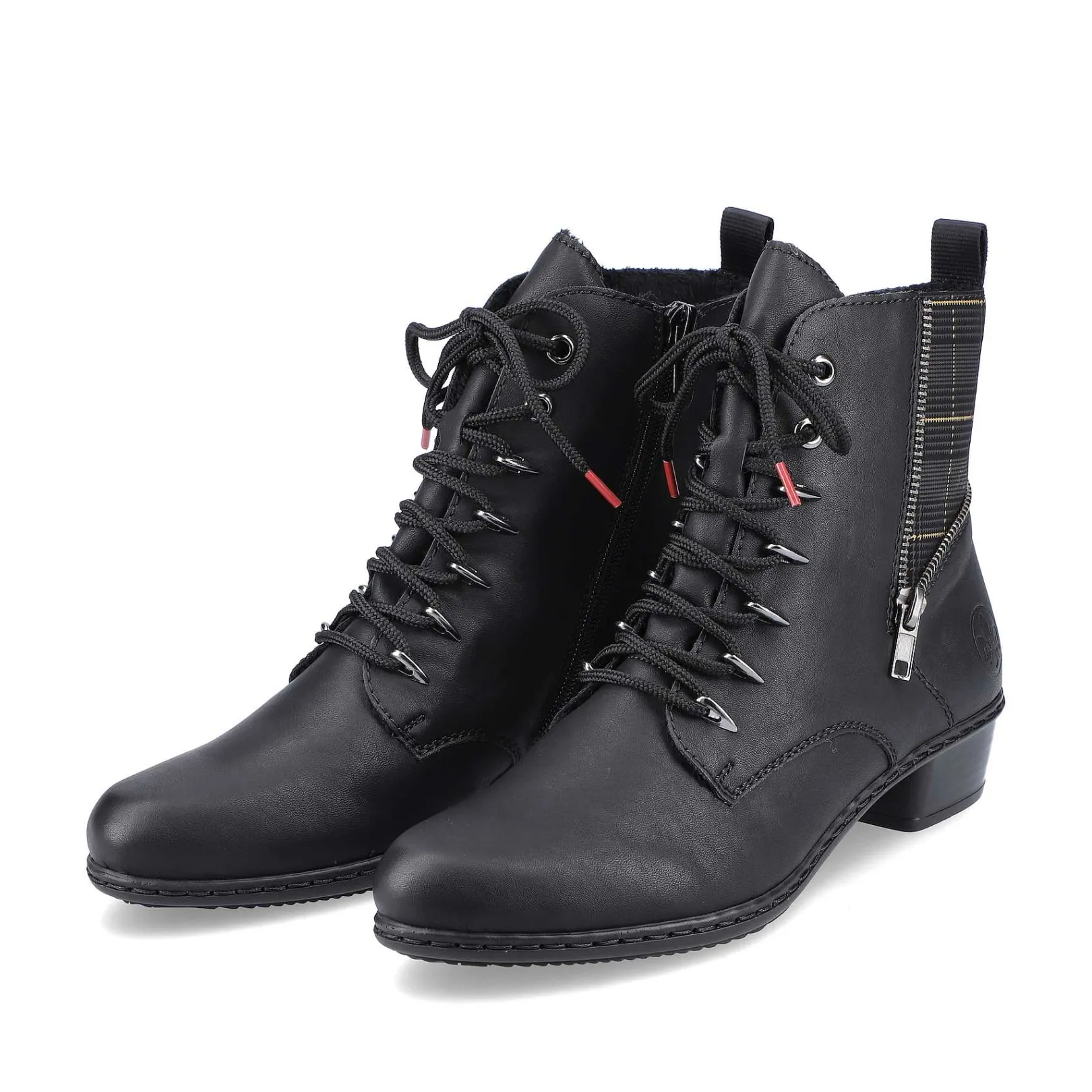 New Women'S Ankle Boots Jet Black Ladies Ankle Boots & Boots