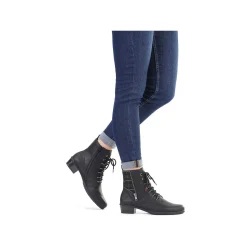 New Women'S Ankle Boots Jet Black Ladies Ankle Boots & Boots