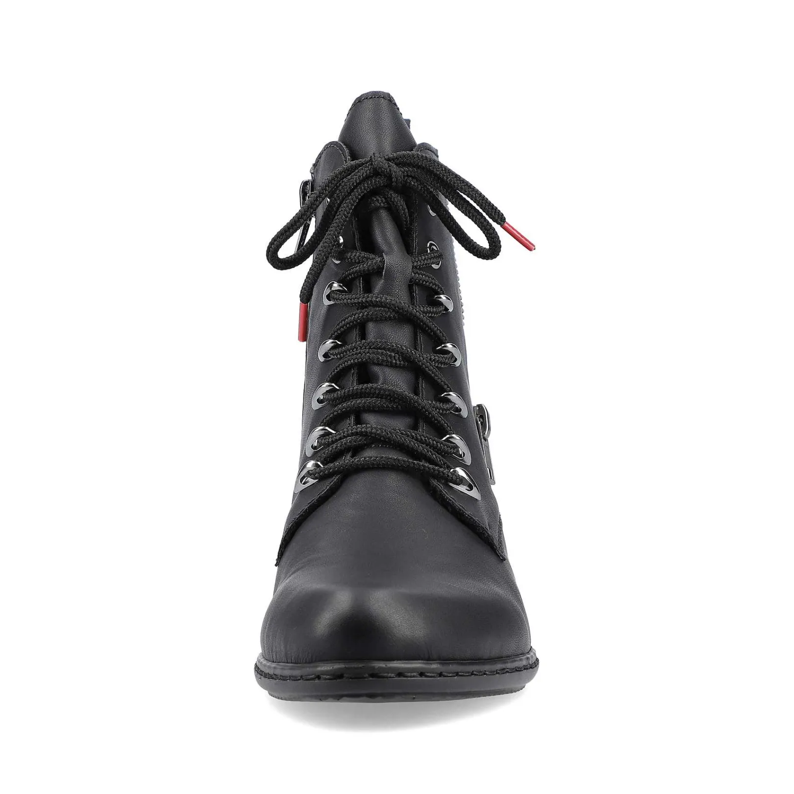 New Women'S Ankle Boots Jet Black Ladies Ankle Boots & Boots