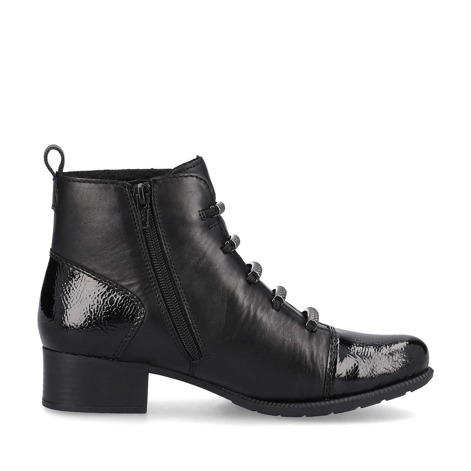 Discount Women'S Ankle Boots Jet Black Ladies Ankle Boots & Boots