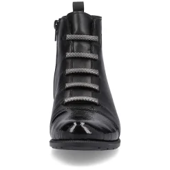 Discount Women'S Ankle Boots Jet Black Ladies Ankle Boots & Boots