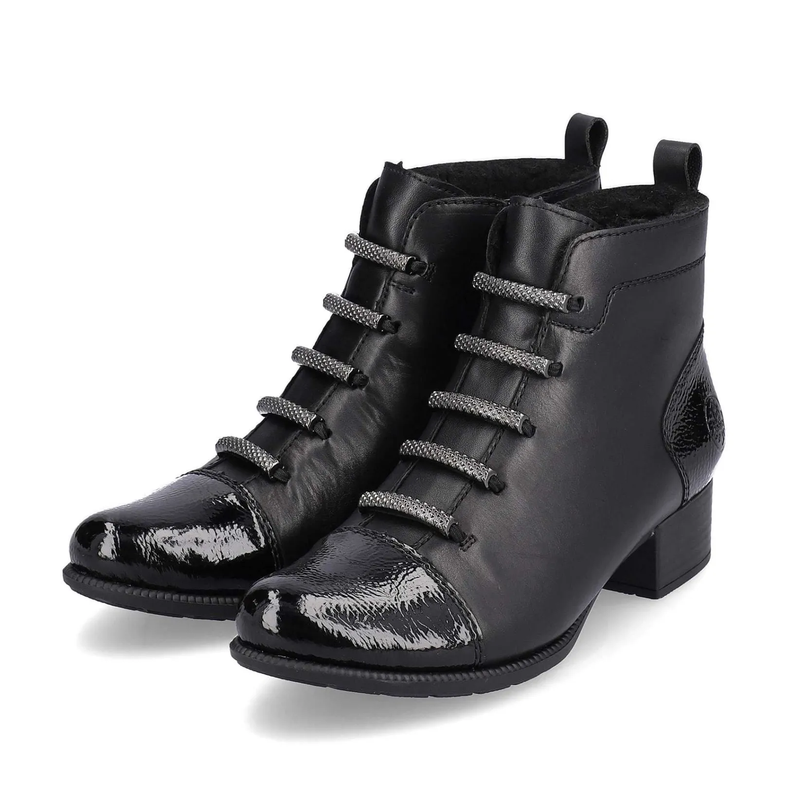 Discount Women'S Ankle Boots Jet Black Ladies Ankle Boots & Boots