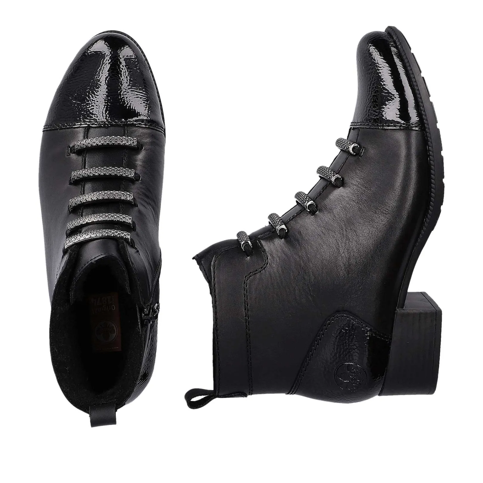 Discount Women'S Ankle Boots Jet Black Ladies Ankle Boots & Boots