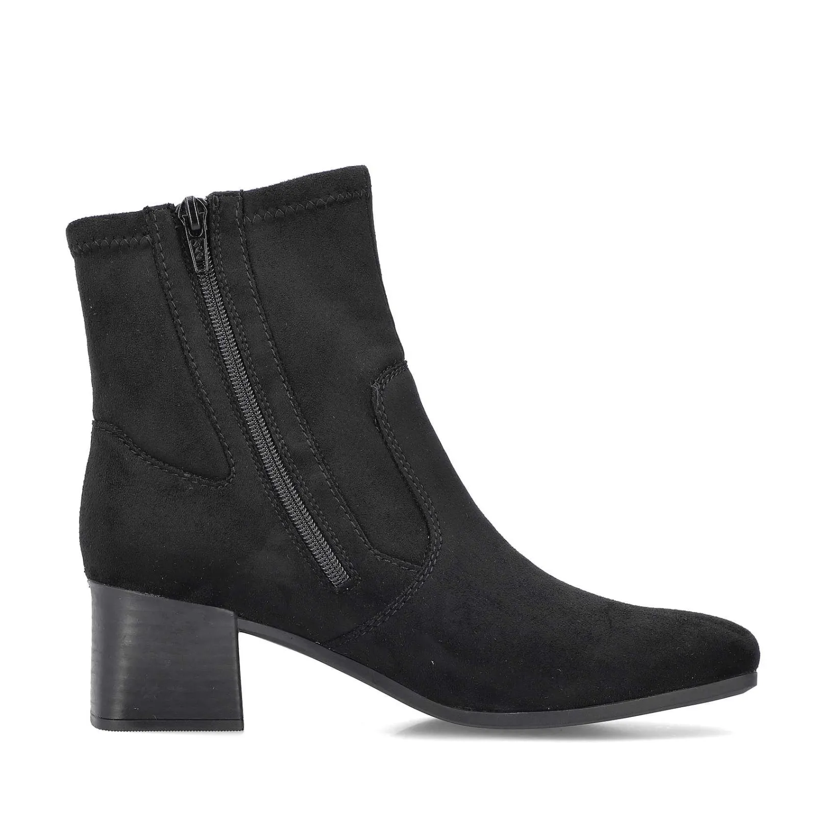 Outlet Women'S Ankle Boots Jet Black Ladies Ankle Boots & Boots