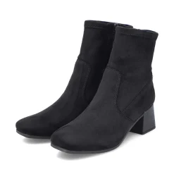 Outlet Women'S Ankle Boots Jet Black Ladies Ankle Boots & Boots