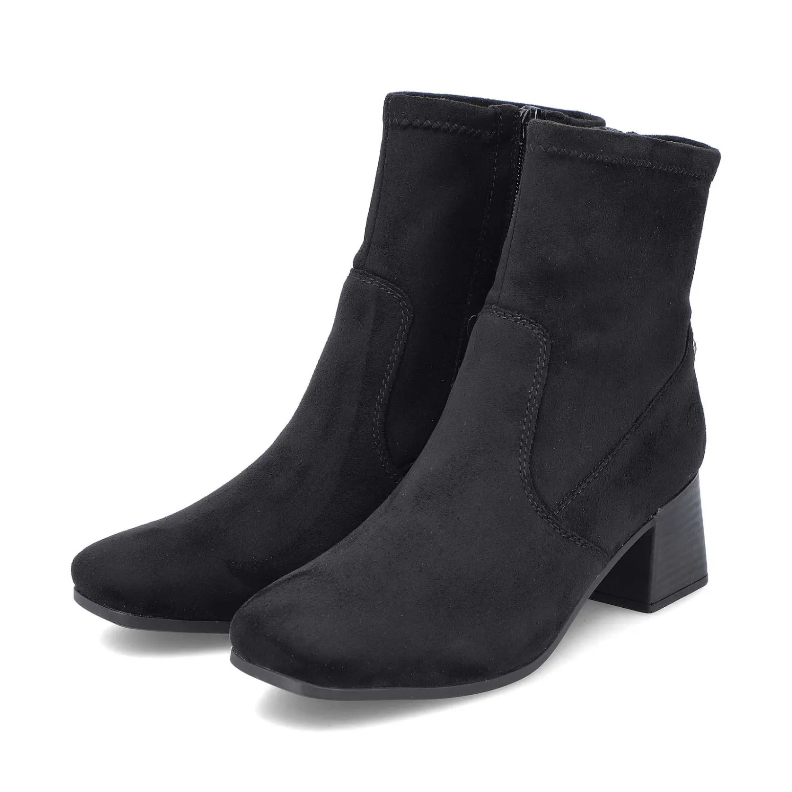 Outlet Women'S Ankle Boots Jet Black Ladies Ankle Boots & Boots