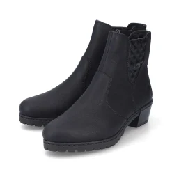 Women'S Ankle Boots Jet Black Ladies Ankle Boots & Boots