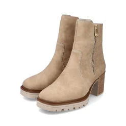 Sale Women'S Ankle Boots Sand Beige Ladies Ankle Boots & Boots
