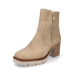Sale Women'S Ankle Boots Sand Beige Ladies Ankle Boots & Boots