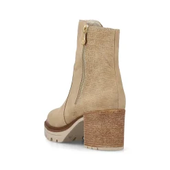 Sale Women'S Ankle Boots Sand Beige Ladies Ankle Boots & Boots