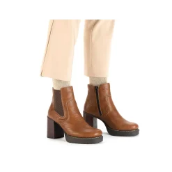 Hot Women'S Ankle Boots Fox Brown Ladies Ankle Boots & Boots