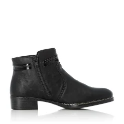 New Women'S Ankle Boots Graphite Black Ladies Ankle Boots & Boots