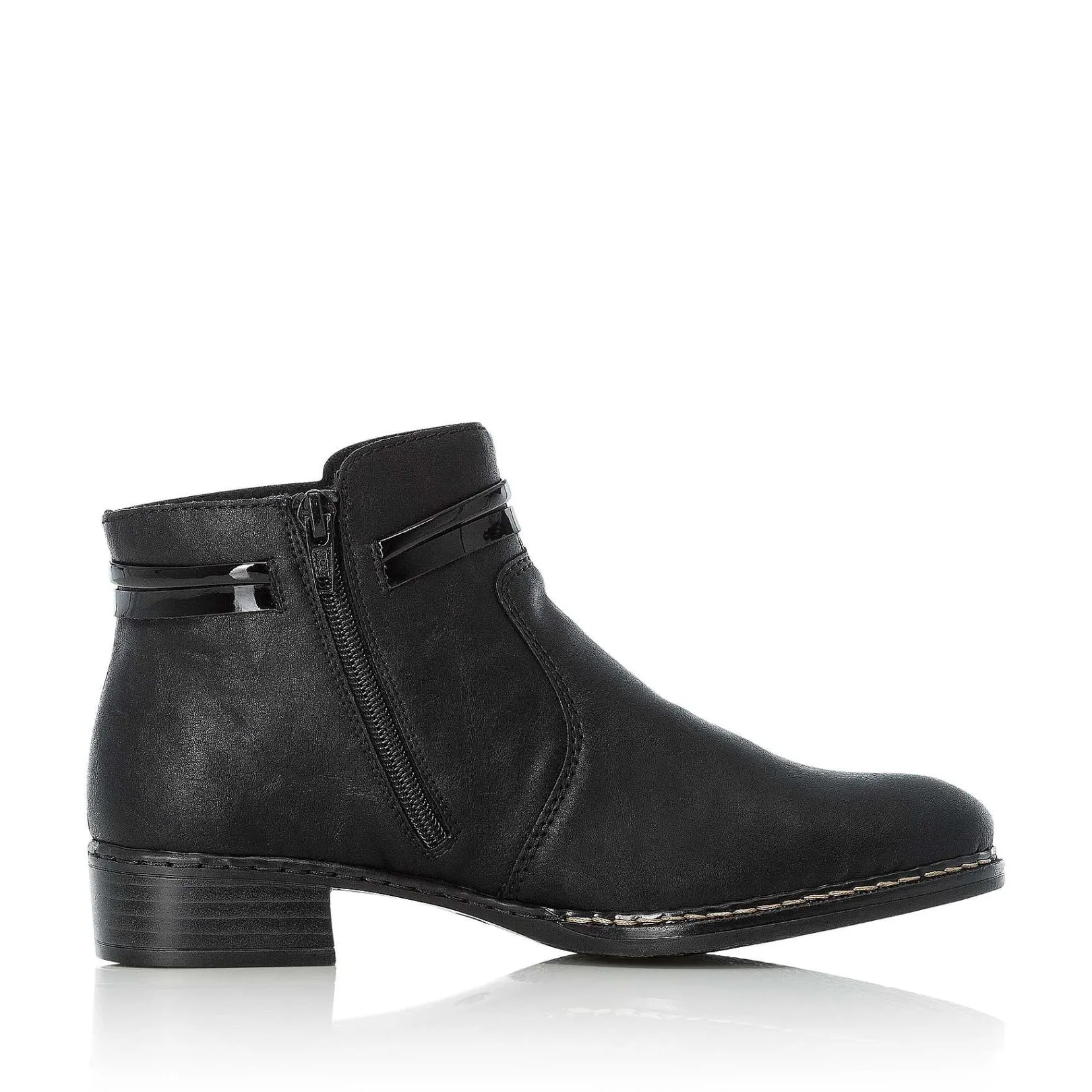 New Women'S Ankle Boots Graphite Black Ladies Ankle Boots & Boots