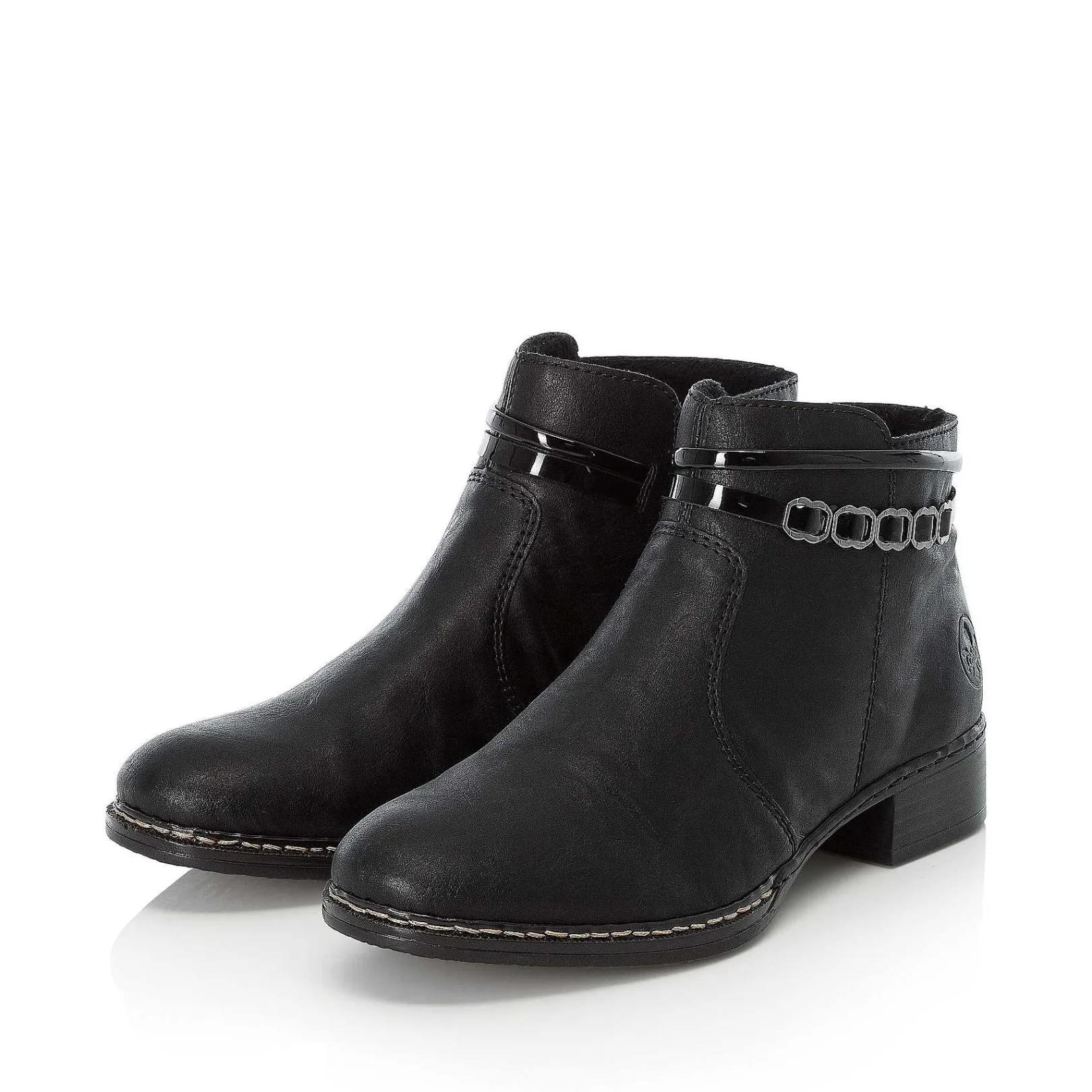 New Women'S Ankle Boots Graphite Black Ladies Ankle Boots & Boots
