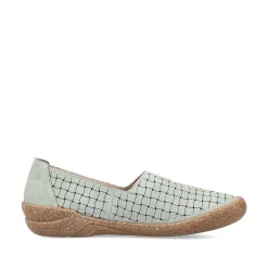 Outlet Women'S Ballerinas Mint Green Ladies Low Shoes & Slippers