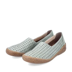 Outlet Women'S Ballerinas Mint Green Ladies Low Shoes & Slippers