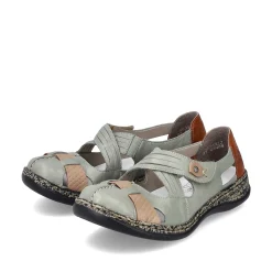Women'S Ballerinas Mint Green Ladies Low Shoes & Slippers