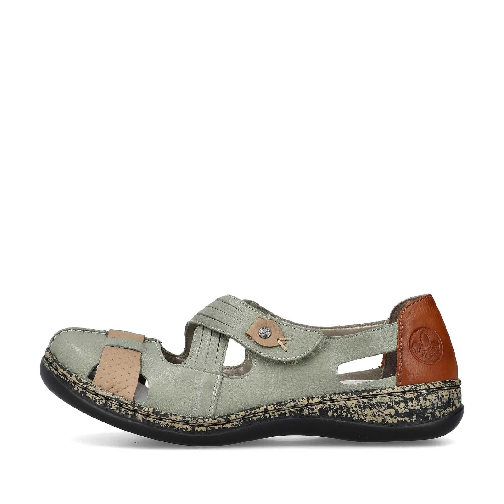Women'S Ballerinas Mint Green Ladies Low Shoes & Slippers