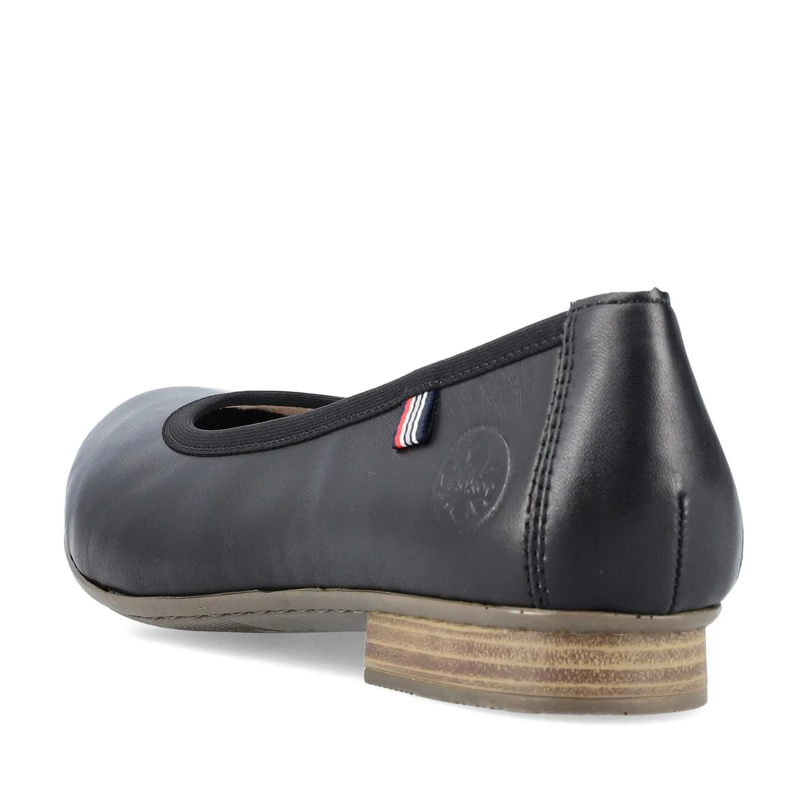 Online Women'S Ballerinas Glossy Black Ladies Low Shoes & Slippers