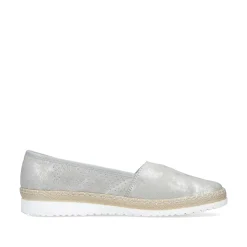 Women'S Ballerinas Silver Ladies Low Shoes & Slippers