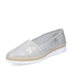 Women'S Ballerinas Silver Ladies Low Shoes & Slippers