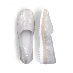 Women'S Ballerinas Silver Ladies Low Shoes & Slippers