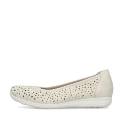 New Women'S Ballerinas Light Beige Ladies Low Shoes & Slippers