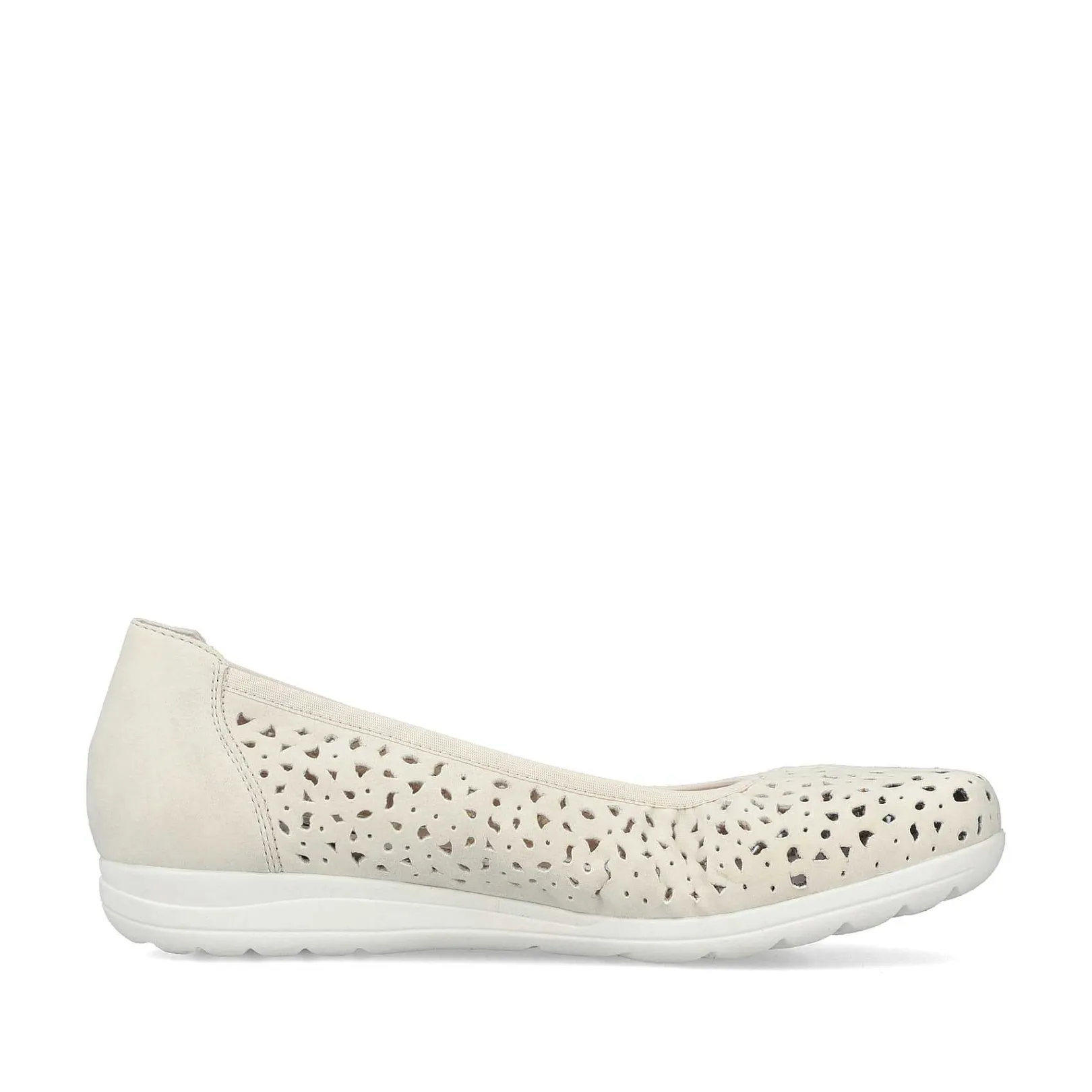 New Women'S Ballerinas Light Beige Ladies Low Shoes & Slippers