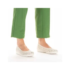 New Women'S Ballerinas Light Beige Ladies Low Shoes & Slippers