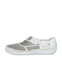 Best Women'S Ballerinas Crystal White Ladies Low Shoes & Slippers