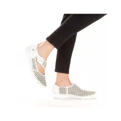 Best Women'S Ballerinas Crystal White Ladies Low Shoes & Slippers