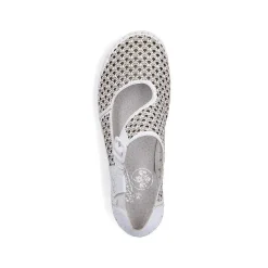 Best Women'S Ballerinas Crystal White Ladies Low Shoes & Slippers