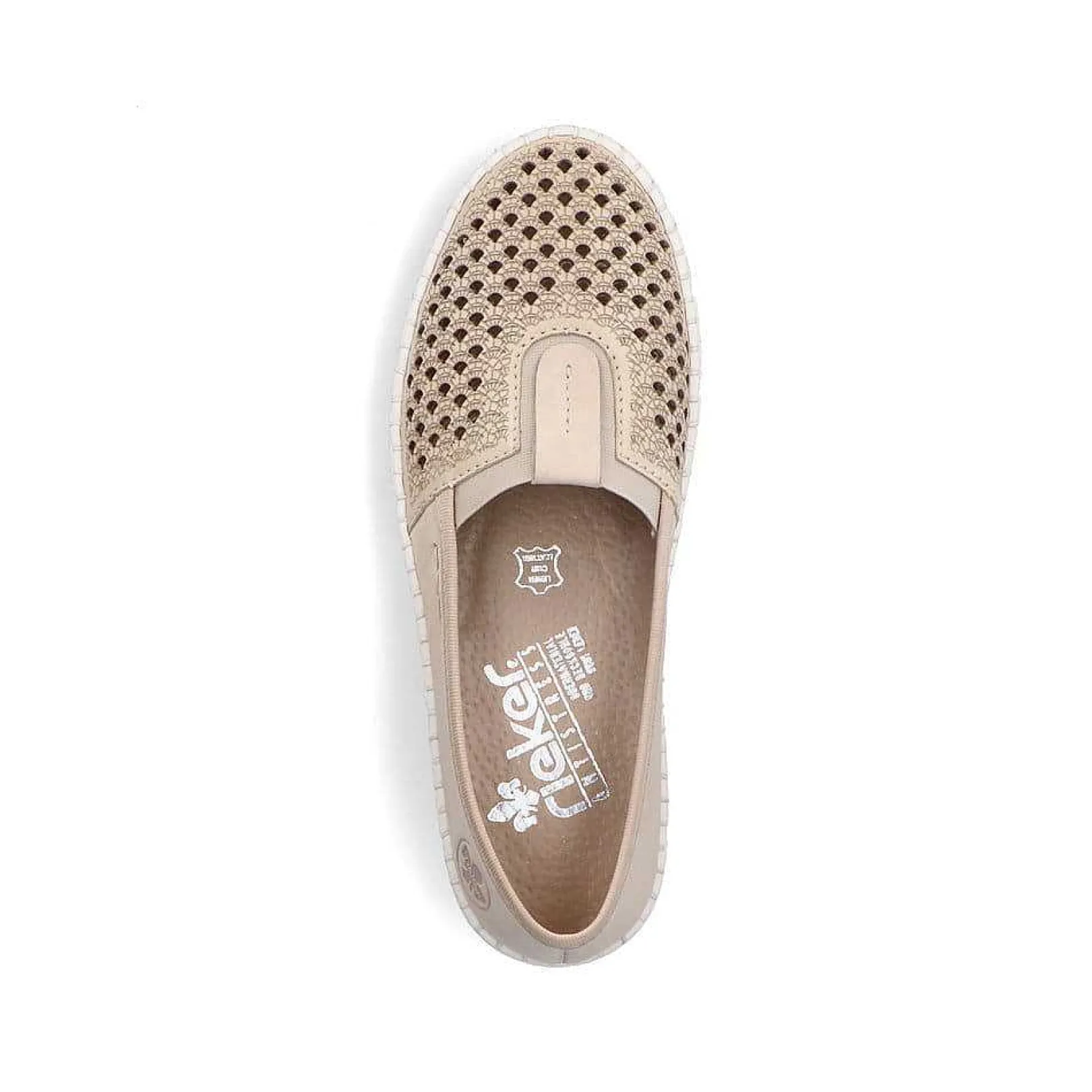 Clearance Women'S Ballerinas Sand Beige Ladies Low Shoes & Slippers