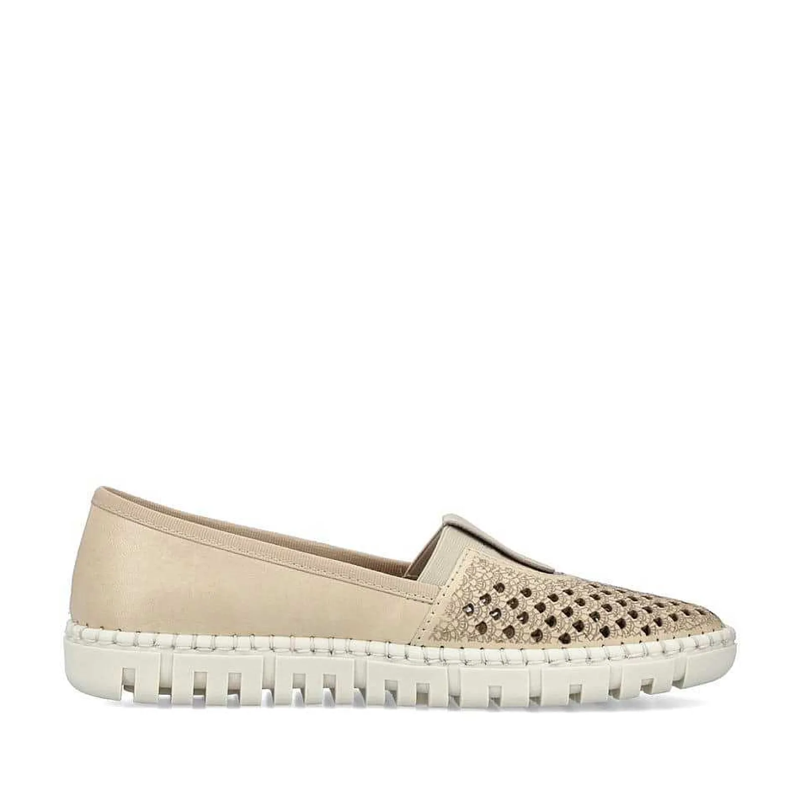 Clearance Women'S Ballerinas Sand Beige Ladies Low Shoes & Slippers
