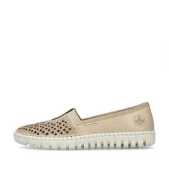 Clearance Women'S Ballerinas Sand Beige Ladies Low Shoes & Slippers