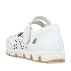 Clearance Women'S Ballerinas Pure White Ladies Low Shoes & Slippers