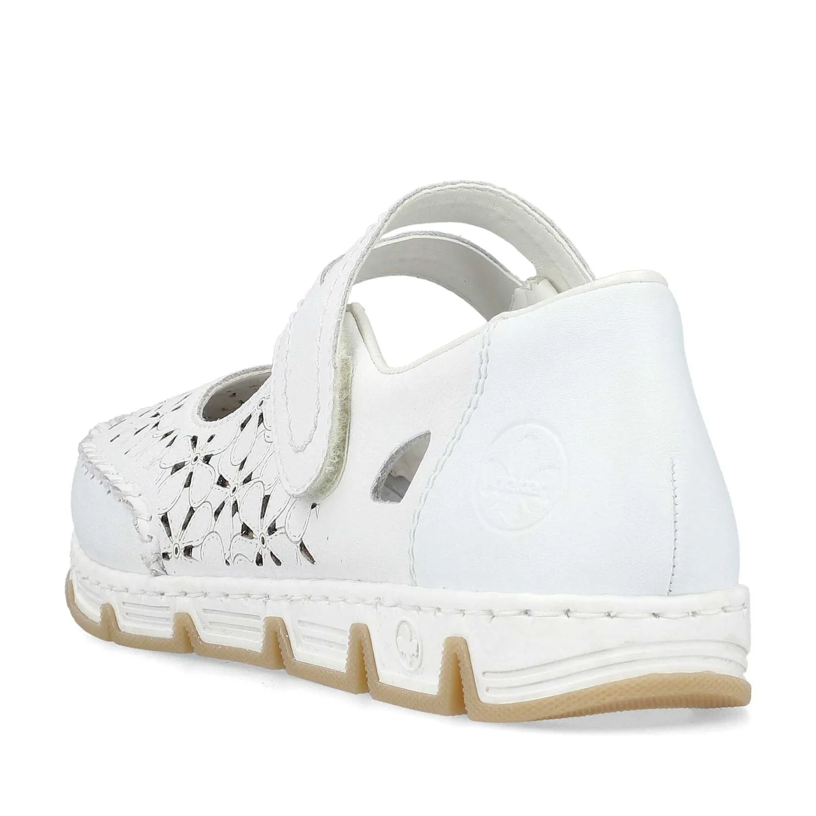 Clearance Women'S Ballerinas Pure White Ladies Low Shoes & Slippers