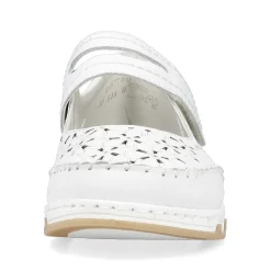 Clearance Women'S Ballerinas Pure White Ladies Low Shoes & Slippers