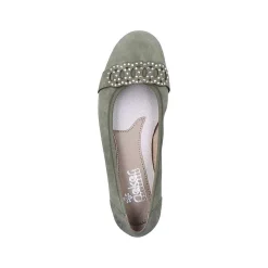Women'S Ballerinas Mint Green Ladies Low Shoes & Slippers