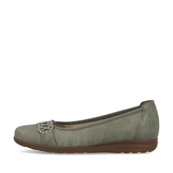 Women'S Ballerinas Mint Green Ladies Low Shoes & Slippers